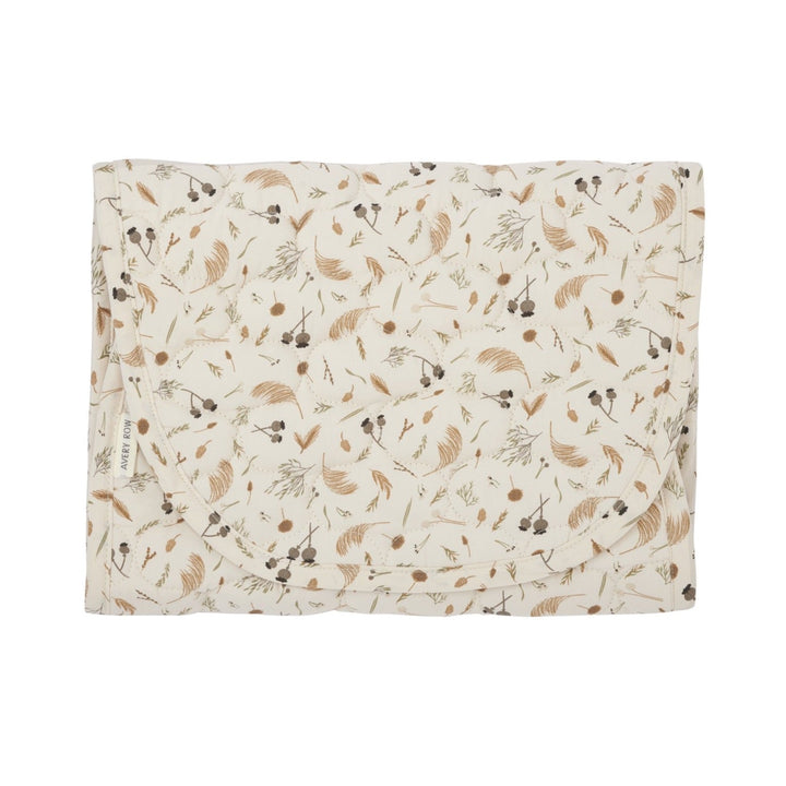 AVERY ROW - CHANGING BASKET LINER  - GRASSLANDS - Mabel & Fox
