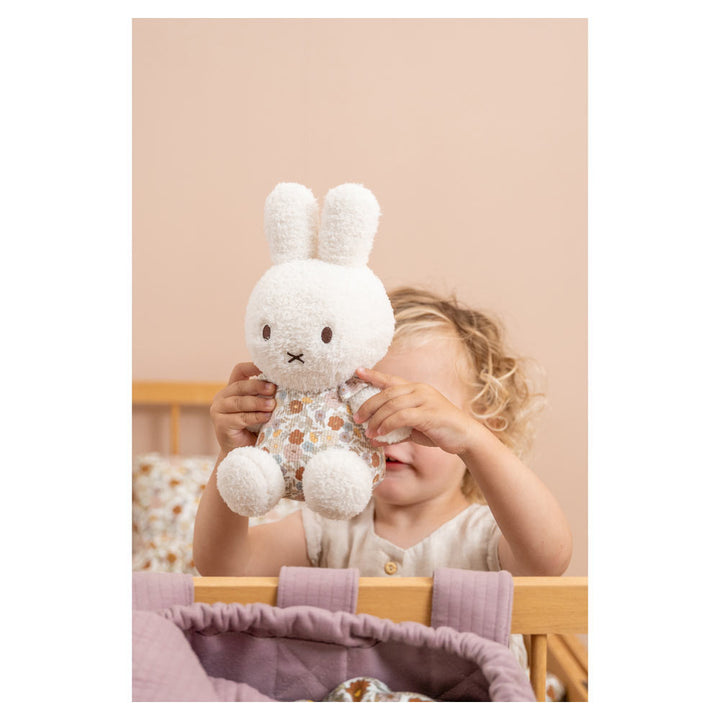 Little Dutch x Miffy - Soft Toy - Vintage Flowers 25cm - Mabel & Fox