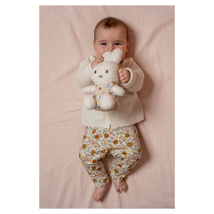 Little Dutch x Miffy - Soft Toy - Vintage Flowers 25cm - Mabel & Fox