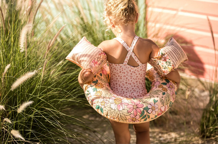 Swim Essentials blossom print arm bands