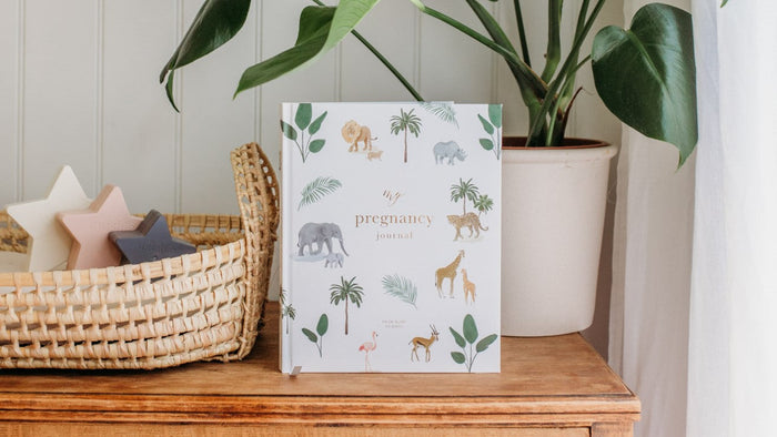 Pregnancy Journal - Safari Theme