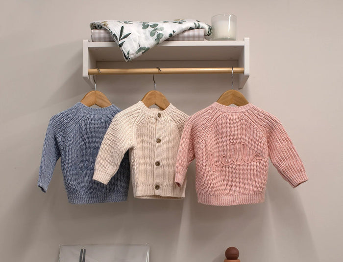 Knitted Hello Cardigans