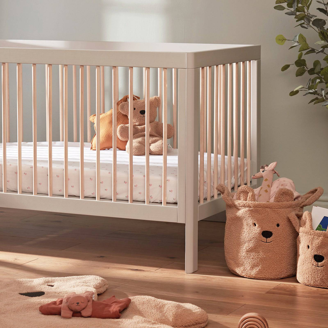 CuddleCo - Create safe multi-functional nursery furniture that doesn't compromise on style. - Image showcases a nursery furniture set.