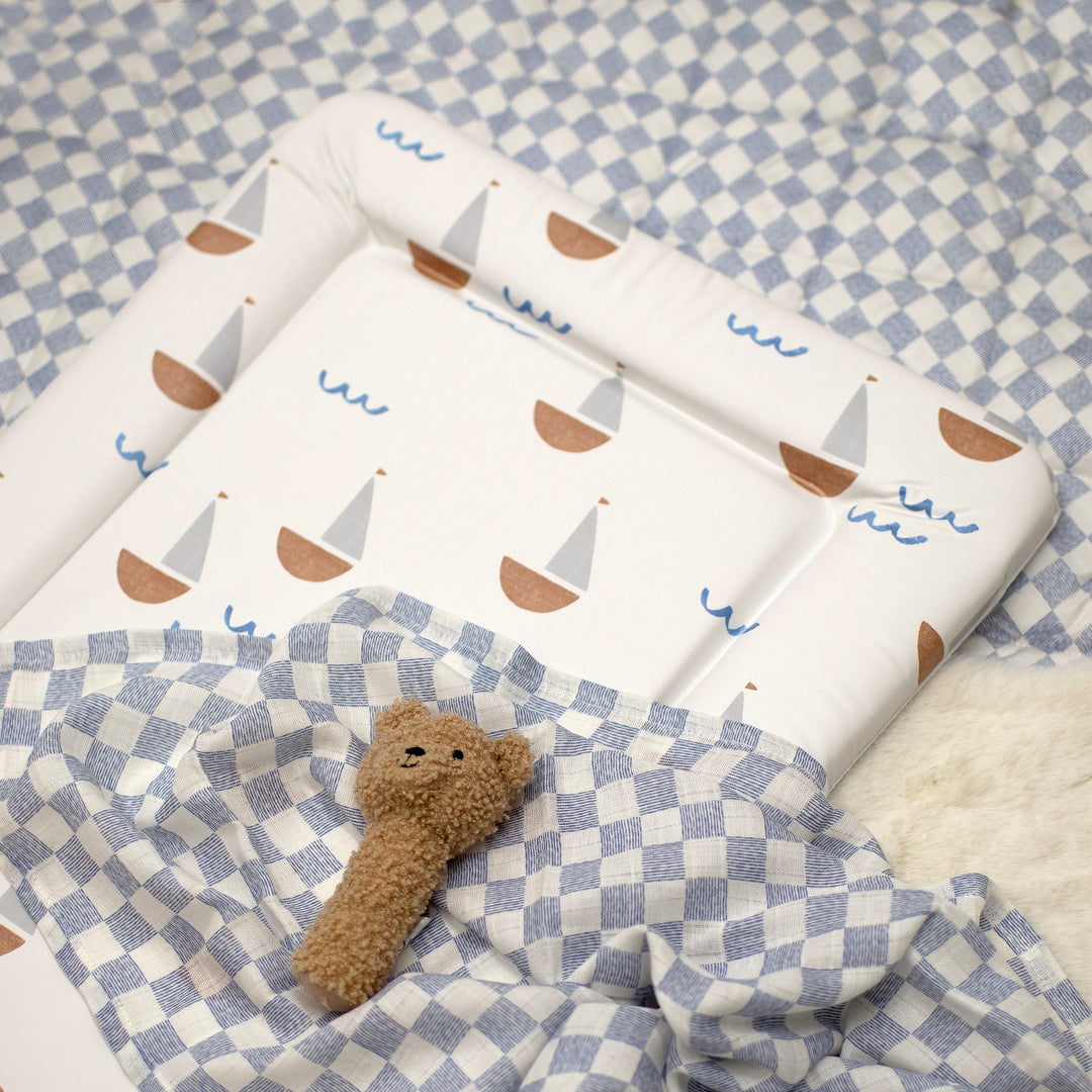 Baby changing mats from Mabel & Fox