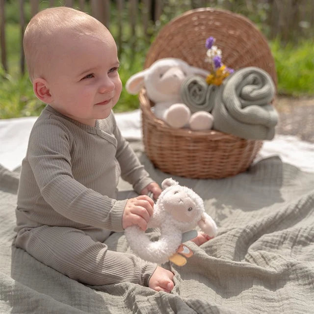 Little Dutch - Ring Rattle Toy - Sheep
