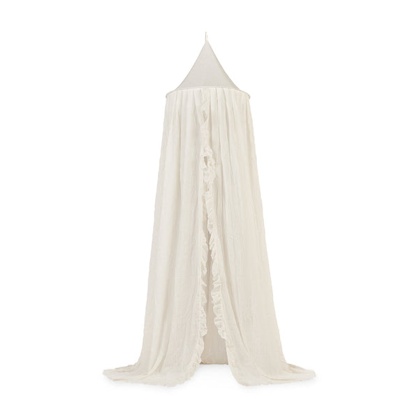 Jollein - Canopy Vintage 245cm - Ruffle Ivory