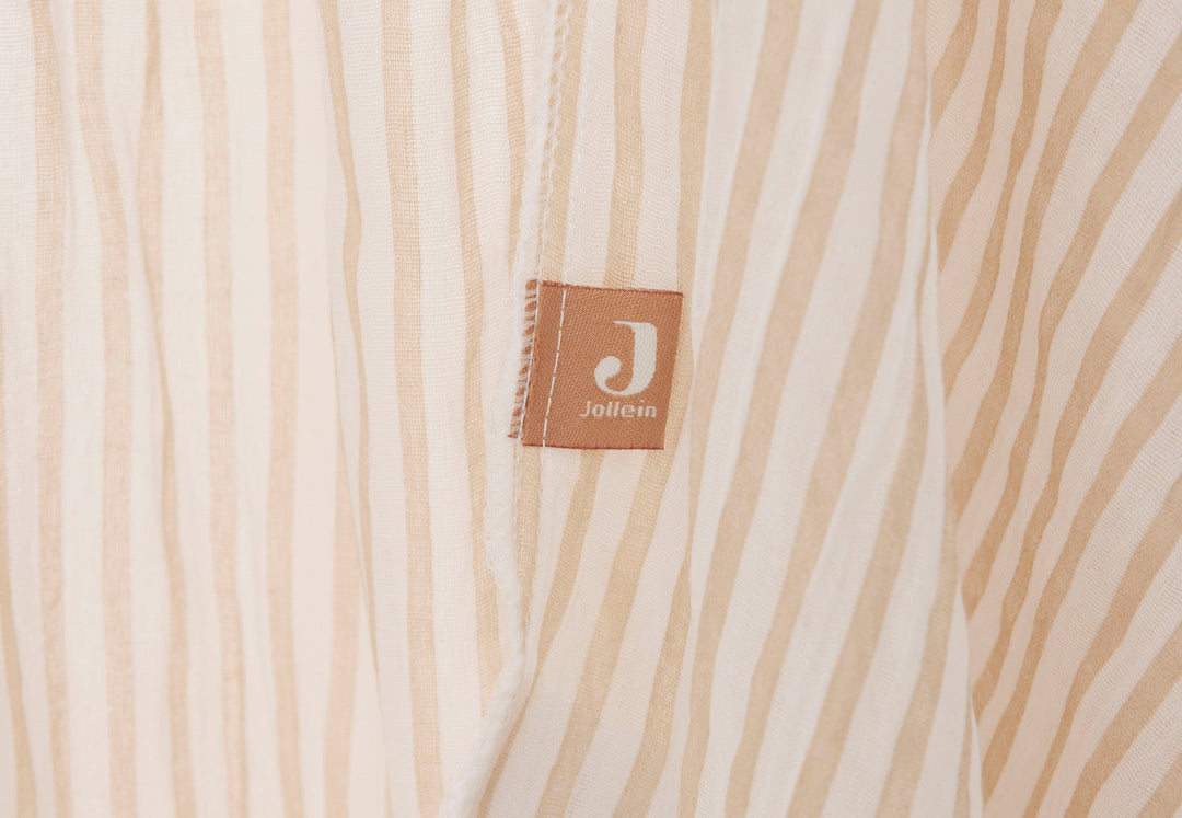Jollein - Canopy - Stripe Oatmeal / Hazel