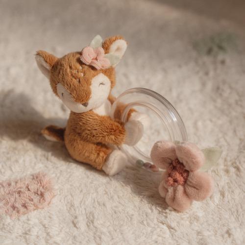 Little Dutch - Ring Rattle - Deer Fairy Garden - Mabel & Fox