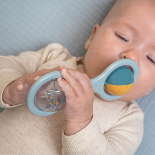 Little Dutch - Ball Rattle - Blue