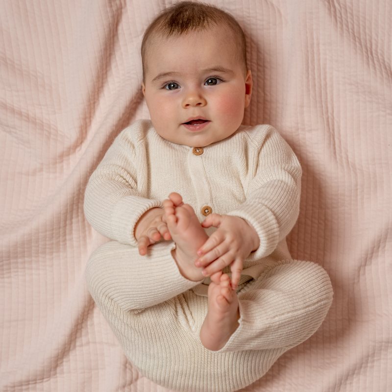 Little Dutch - Knitted Cardigan - Soft White - Mabel & Fox