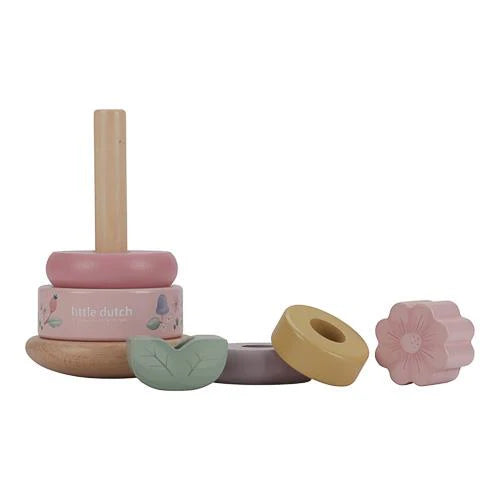 Little Dutch - Wooden Rocking Ring Stacker - Fairy Garden