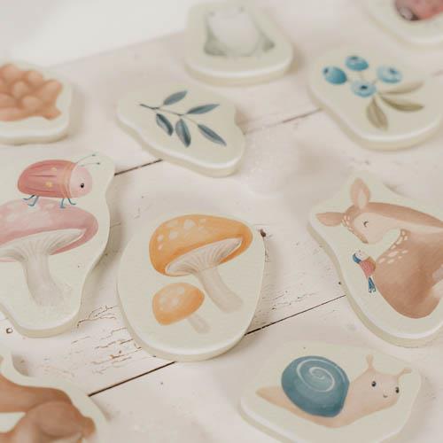 Little Dutch - Bath Foam Figures - Forest Friends