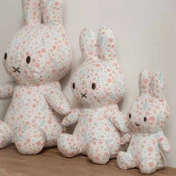 Little Dutch x Miffy - Cuddly Toy - All-Over Lucky Blossom 15cm