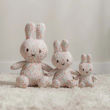 Little Dutch x Miffy - Cuddly Toy - All-Over Lucky Blossom 15cm