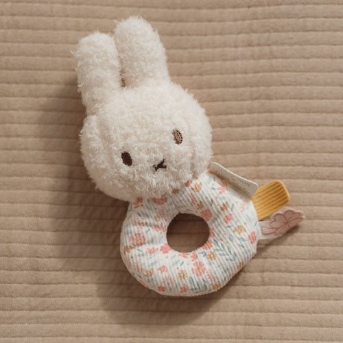 Little Dutch x Miffy - Soft Rattle - Lucky Blossom - Mabel & Fox