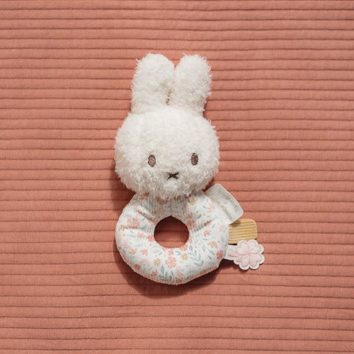 Little Dutch x Miffy - Soft Rattle - Lucky Blossom - Mabel & Fox