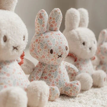 Little Dutch x Miffy - Cuddly Toy - All-Over Lucky Blossom 20cm