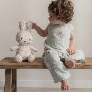 Little Dutch x Miffy - Cuddly Toy - All-Over Lucky Blossom 30cm