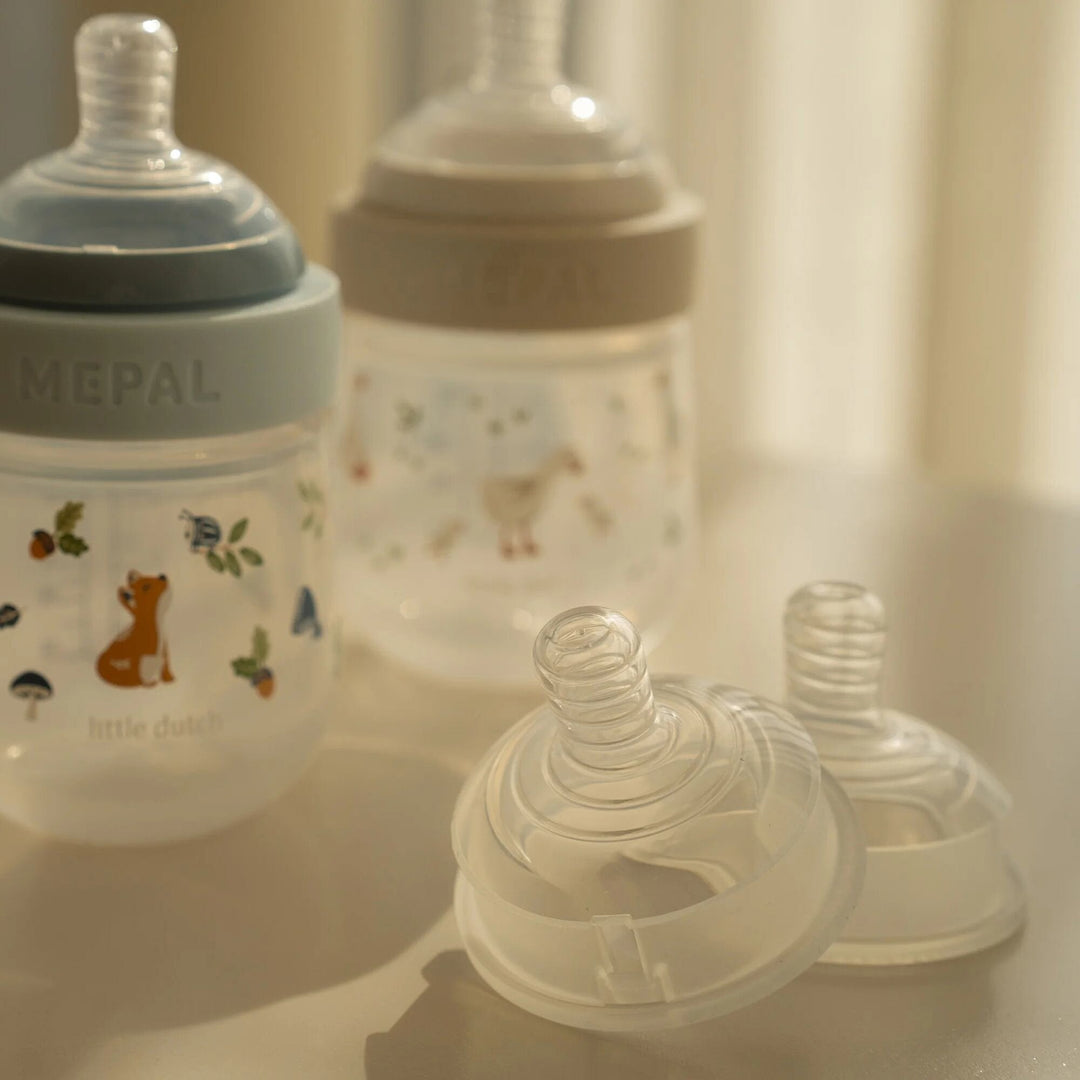 Little Dutch - Baby Bottle Starter Set - Sunshine & Rainbow