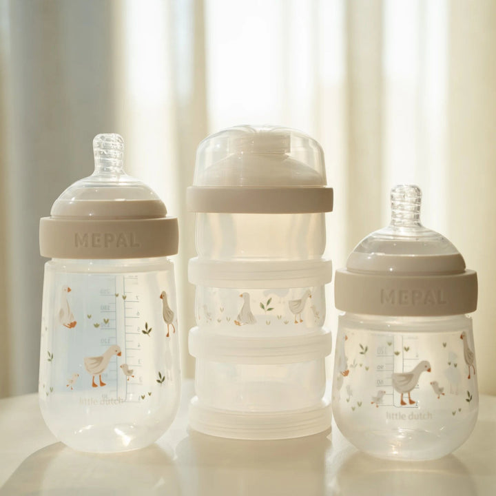 Little Dutch - Baby Bottle Starter Set - Sunshine & Rainbow