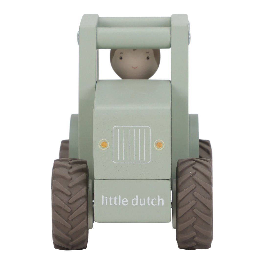 Little Dutch – Wooden Tractor – Green