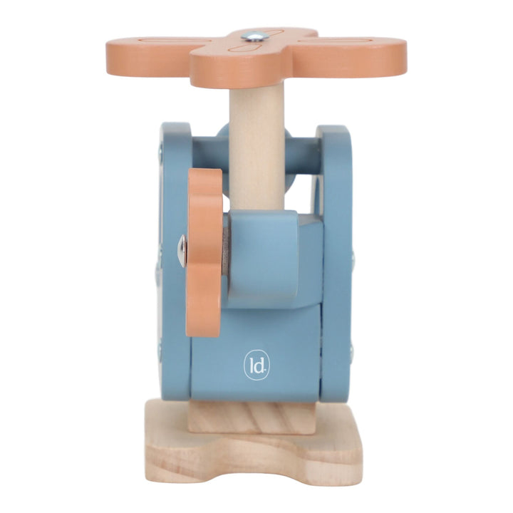 Little Dutch – Wooden Helicopter – Blue