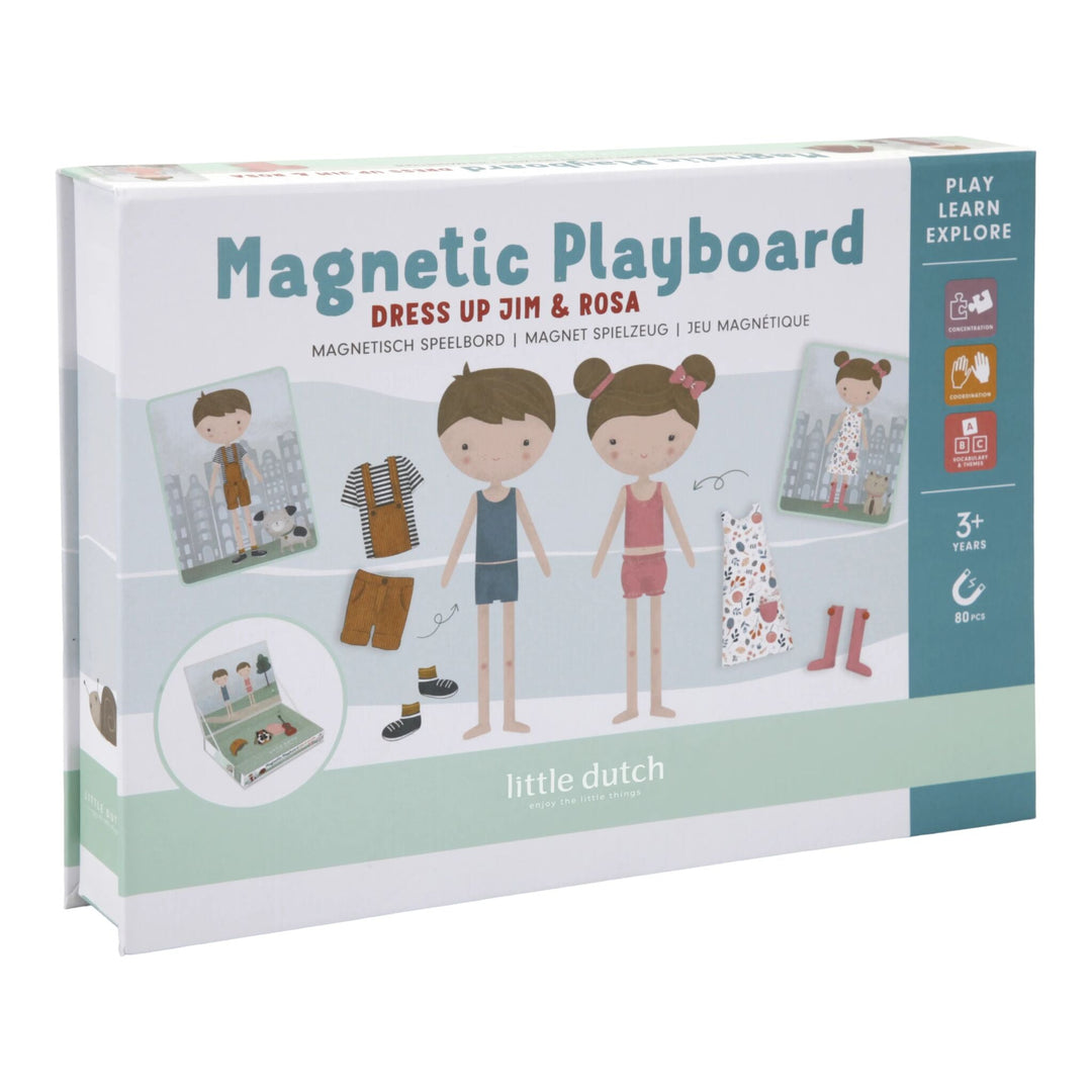 Little Dutch – Magnetic Play Board – Jim & Rosa
