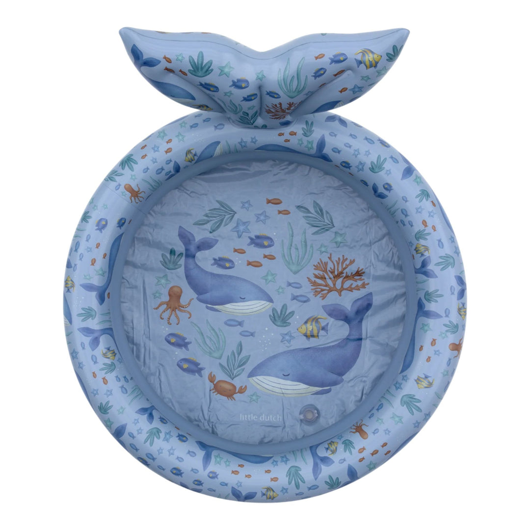Little Dutch - 80cm Swimming Pool - Ocean World with Tail