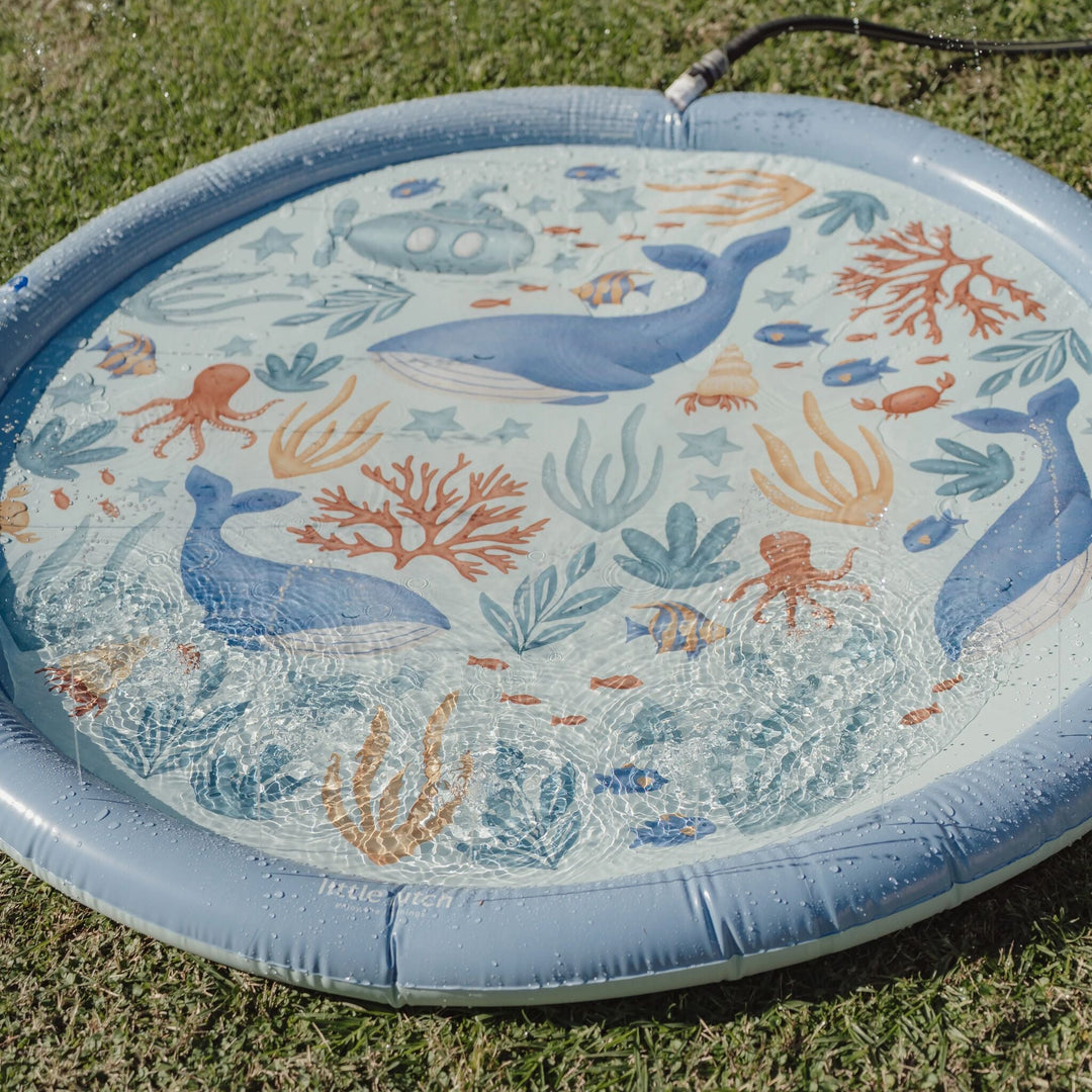 Little Dutch – Sprinkler Mat – Ocean World 150cm