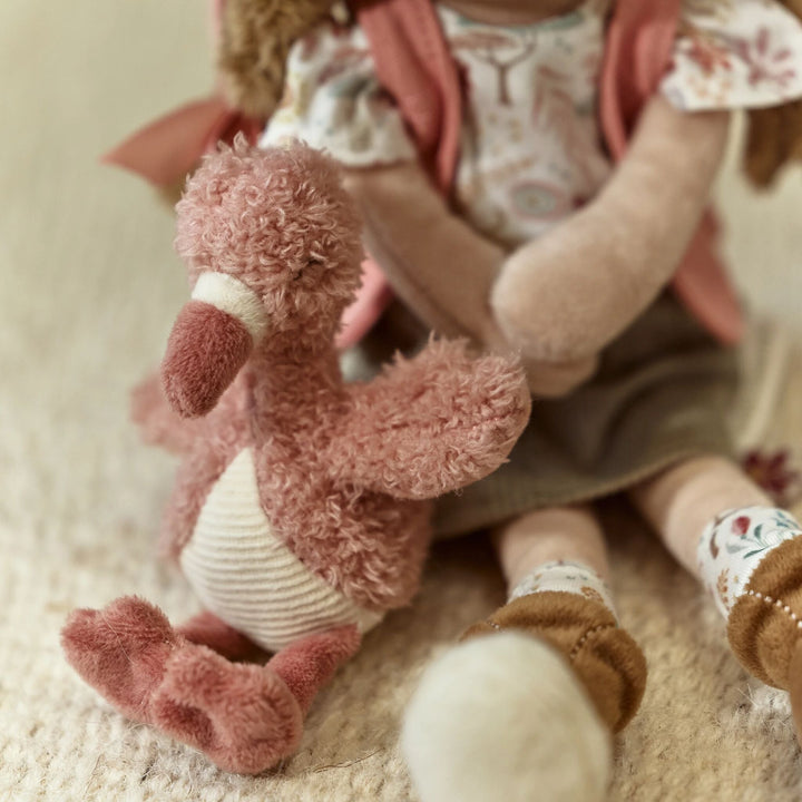 Little Dutch – Ranger Rosa Cuddly Toy 35cm – Safari Friends - Mabel & Fox