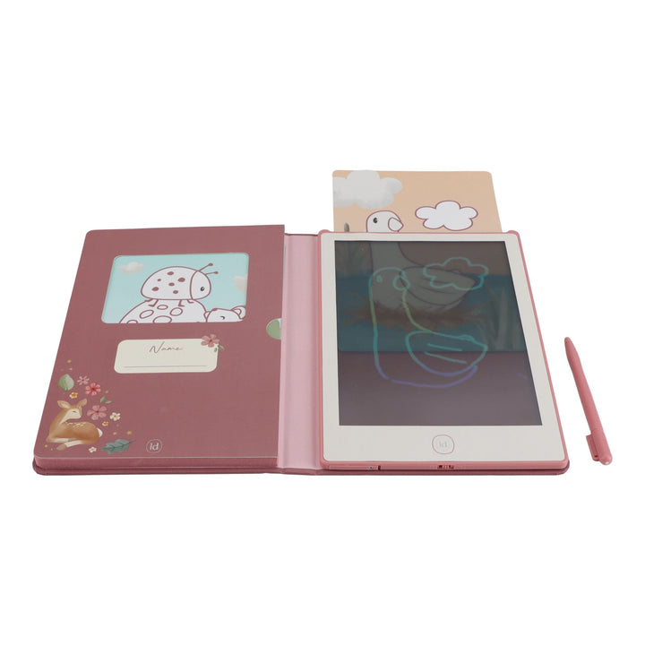 Little Dutch – Pink Drawing Tablet – Fairy Garden - Mabel & Fox