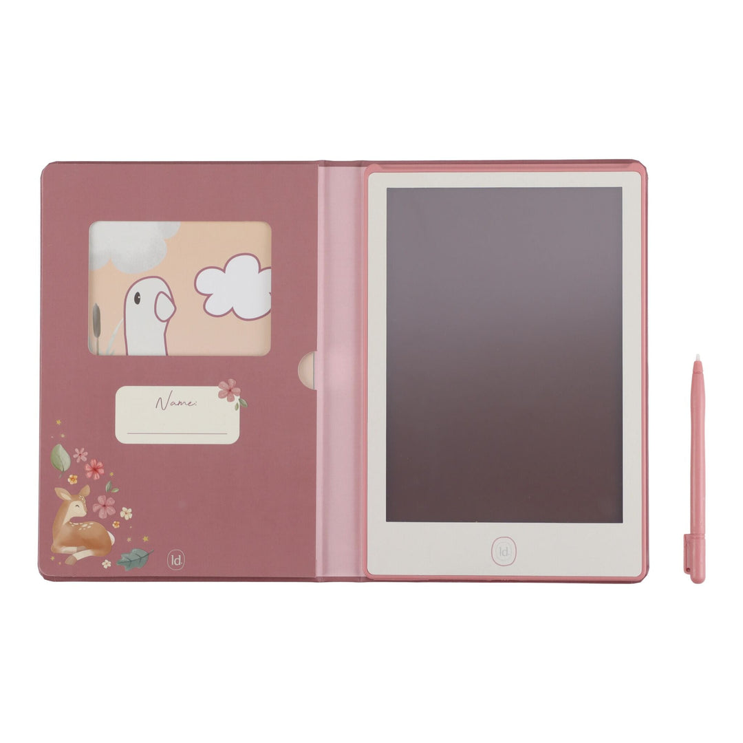 Little Dutch – Pink Drawing Tablet – Fairy Garden - Mabel & Fox