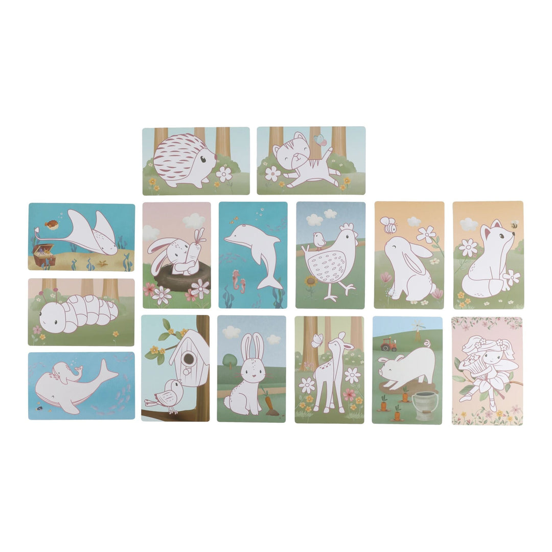 Little Dutch – Pink Drawing Tablet – Fairy Garden - Mabel & Fox