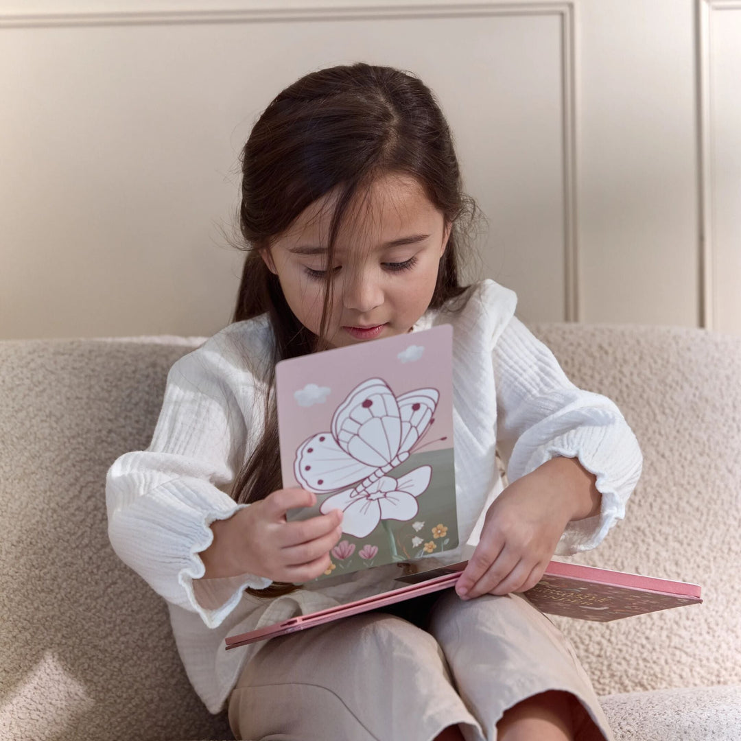 Little Dutch – Pink Drawing Tablet – Fairy Garden - Mabel & Fox