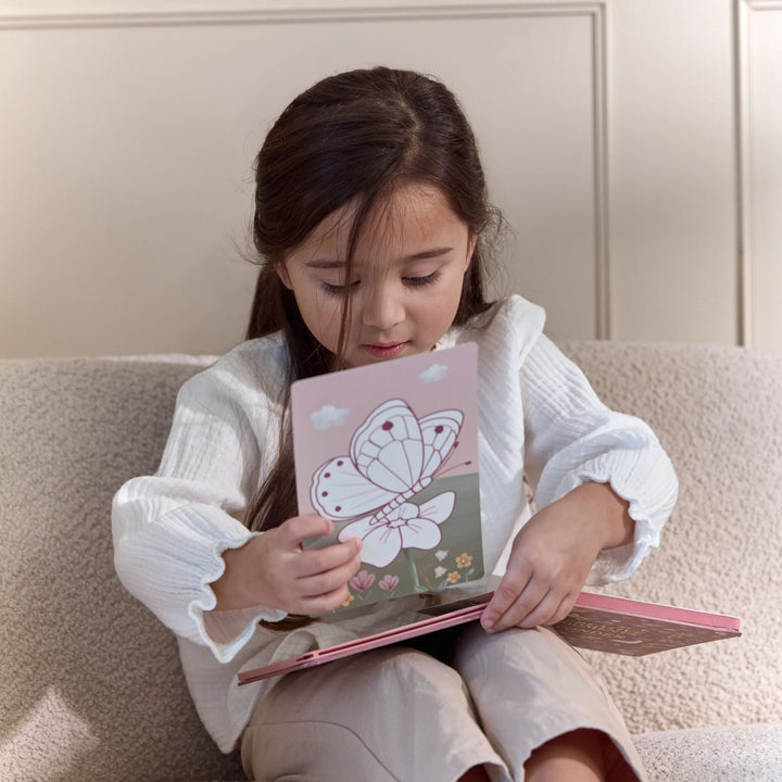 Little Dutch – Pink Drawing Tablet – Fairy Garden - Mabel & Fox