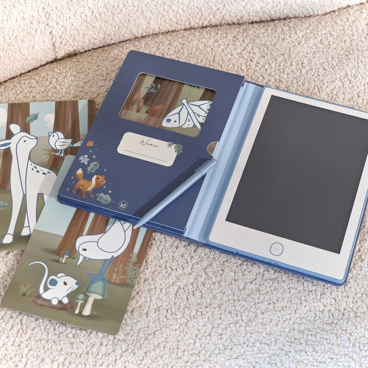 Little Dutch – Blue Drawing Tablet – Forest Friends - Mabel & Fox