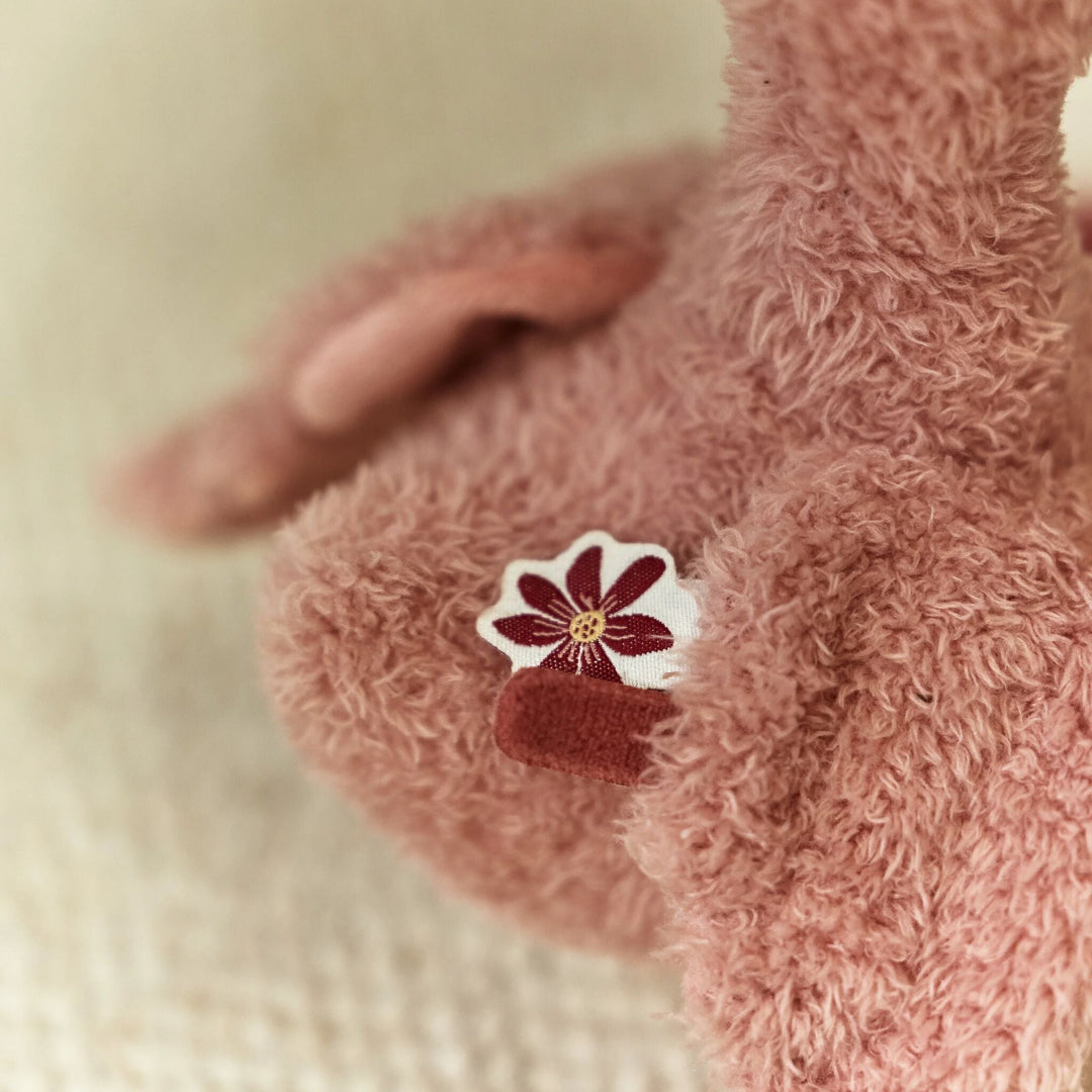 Little Dutch – Cuddly Toy Flamingo 17cm – Safari Friends - Mabel & Fox