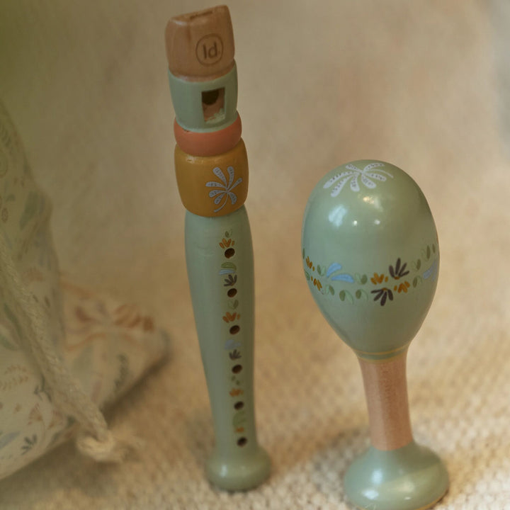 Little Dutch – Green Music Set – Safari Friends - Mabel & Fox