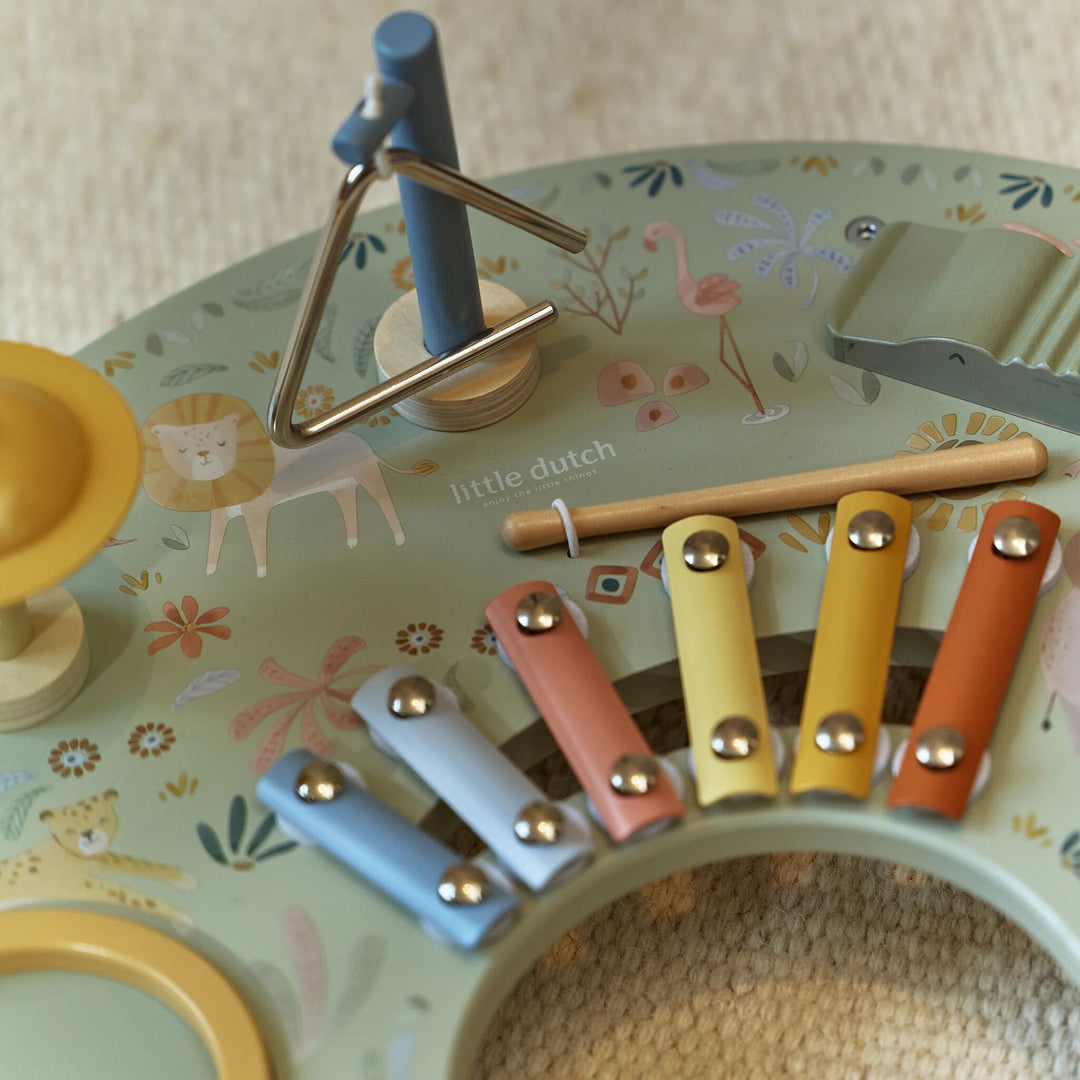 Little Dutch – Music Table – Safari Friends - Mabel & Fox