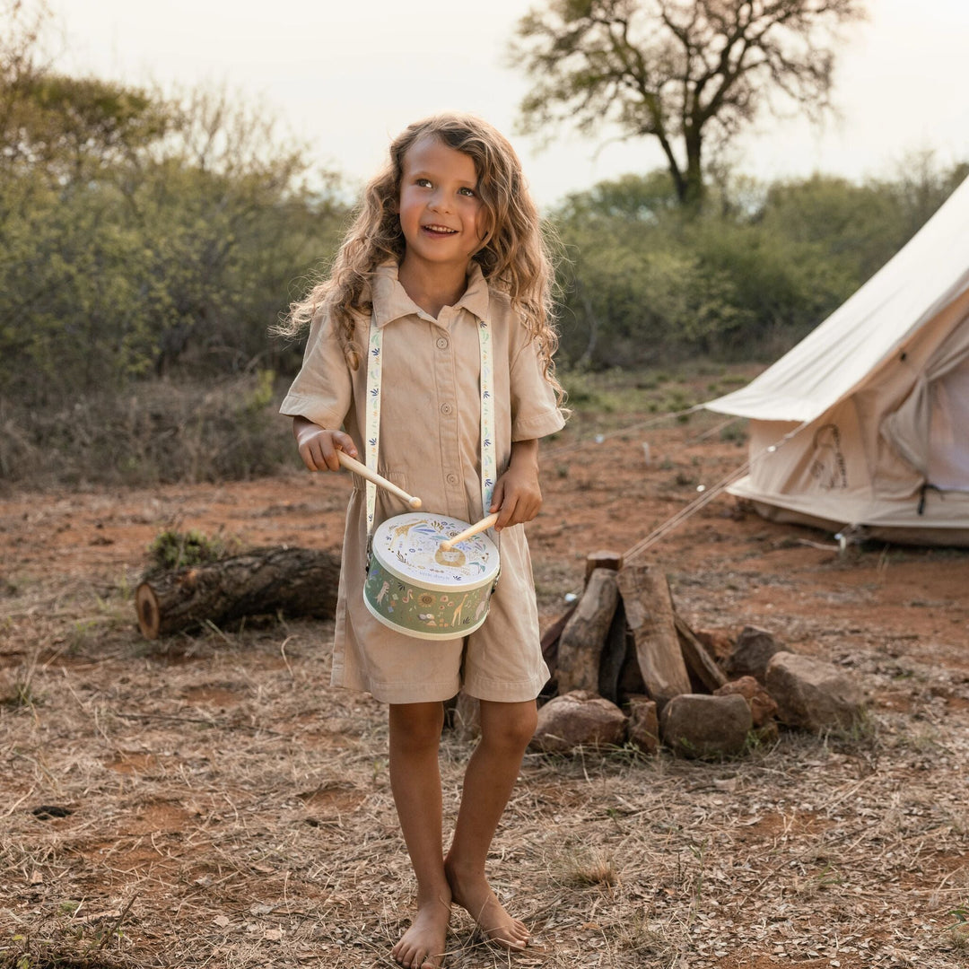 Little Dutch – Music Drum – Safari Friends - Mabel & Fox