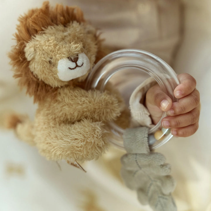 Little Dutch – Ring Rattle – Safari Friends Lion - Mabel & Fox