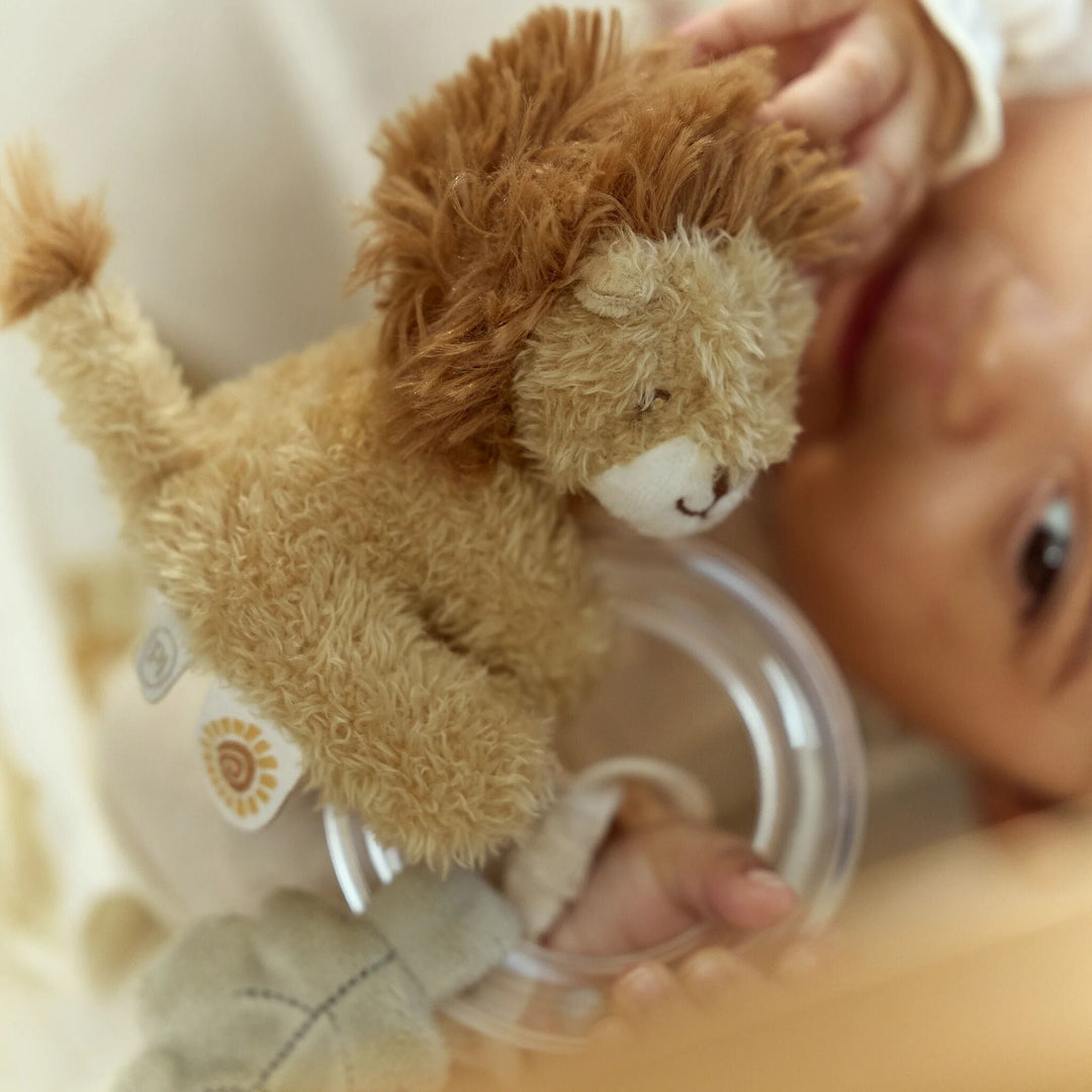 Little Dutch – Ring Rattle – Safari Friends Lion - Mabel & Fox