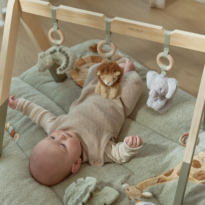 Little Dutch – Baby Gym Wooden – Safari Friends - Mabel & Fox