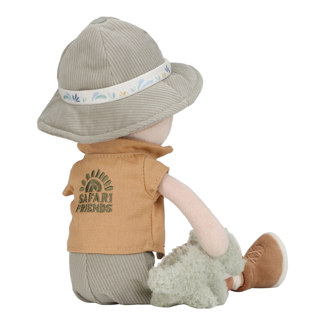 Little Dutch – Ranger Jim Cuddly Toy 35cm – Safari Friends - Mabel & Fox