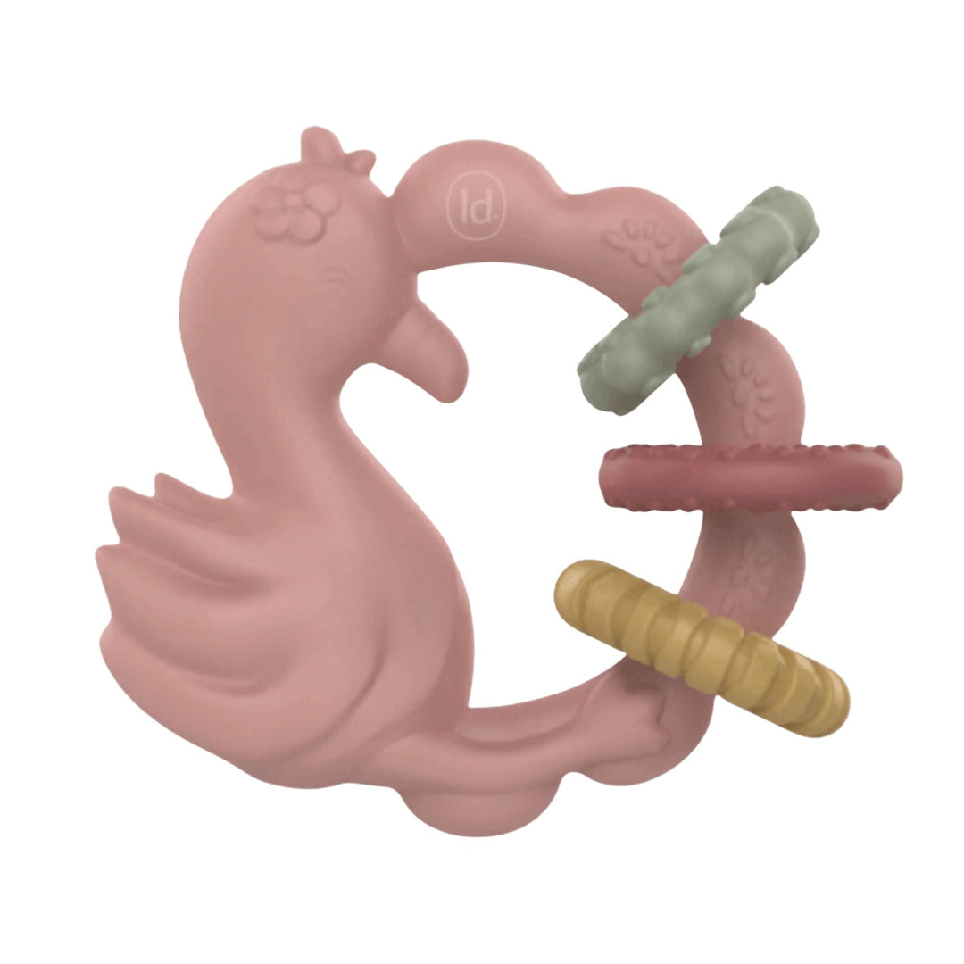 Little Dutch – Flamingo Silicone Teether – Safari Friends