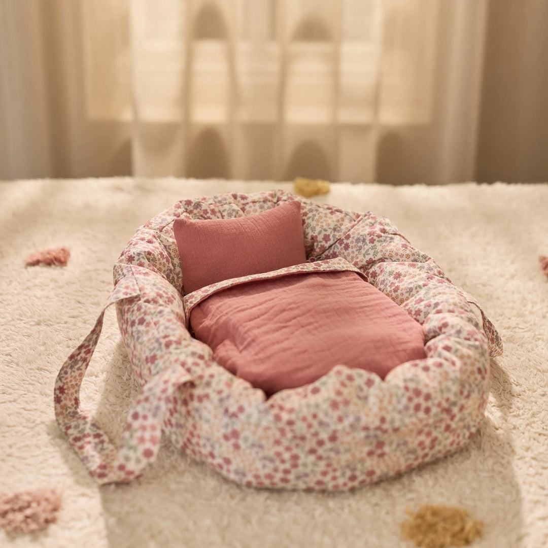 Little Dutch - Doll's Carrycot - Pink