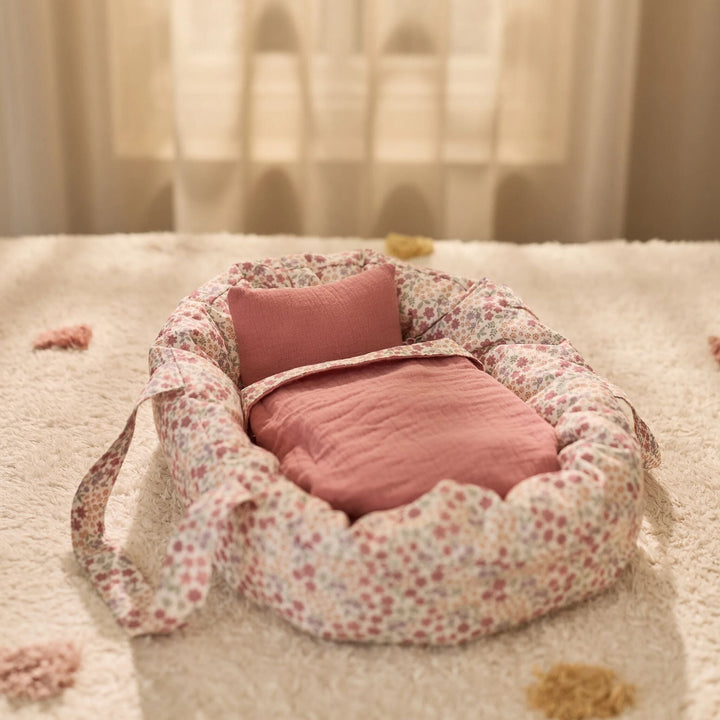 Little Dutch - Doll's Carrycot - Pink