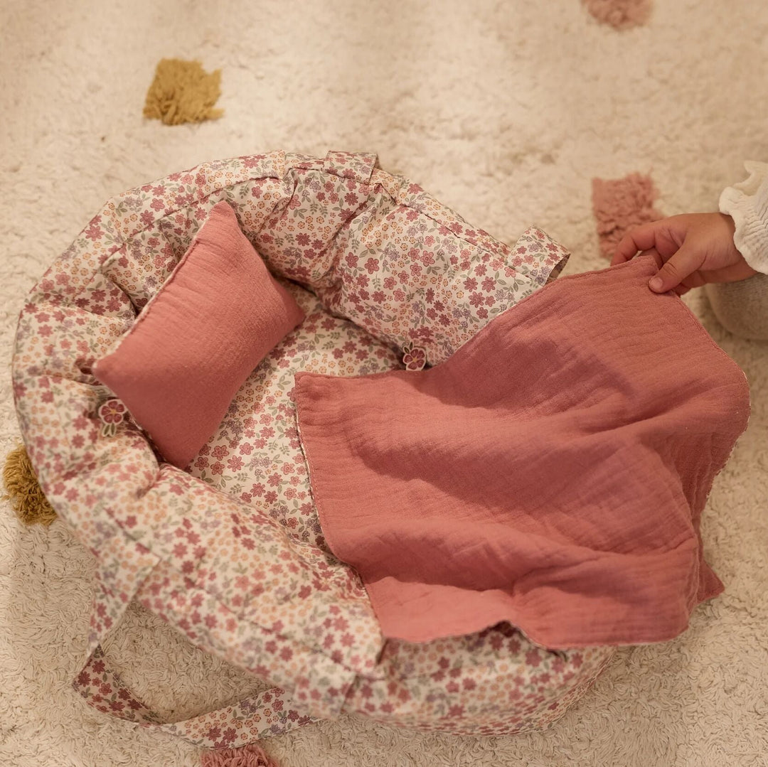 Little Dutch - Doll's Carrycot - Pink