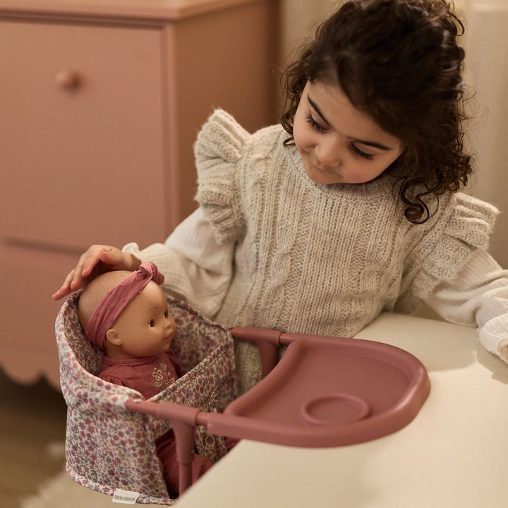 Little Dutch - Doll Table Chair - Pink