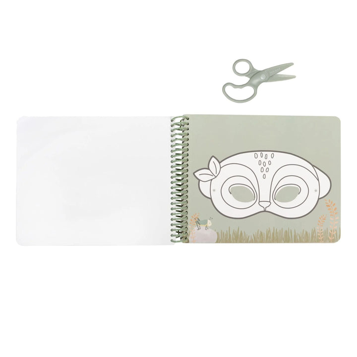 Little Dutch - Making Masks Craft Book - Safari Friends Jim